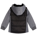 Mix Media Hooded Jacket - Denny's