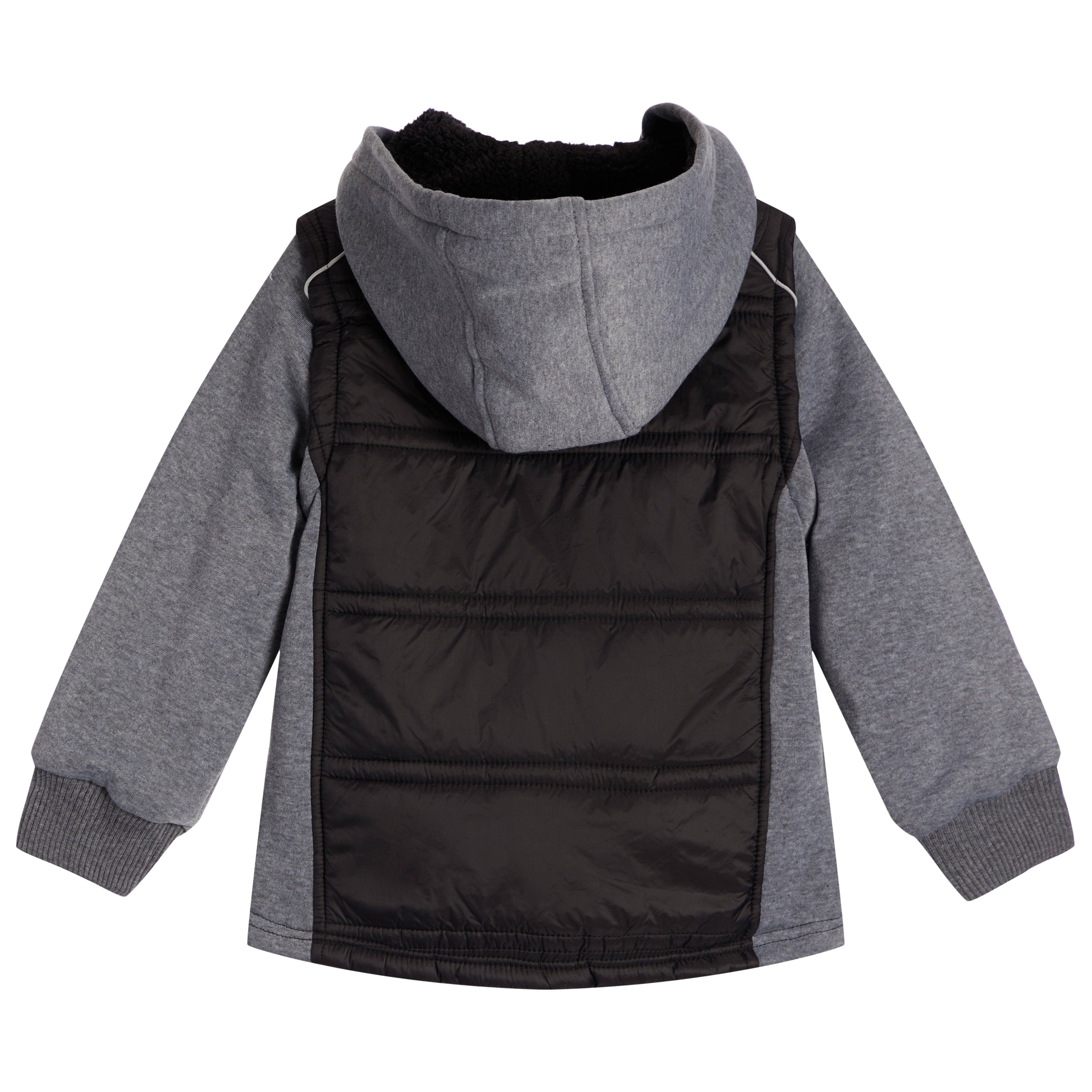Mix Media Hooded Jacket - Denny's