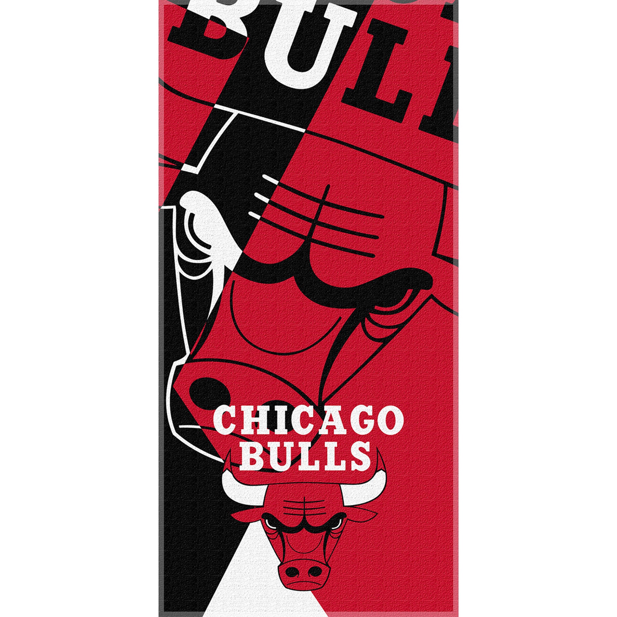 Bulls Puzzle Beach Towel - Denny's