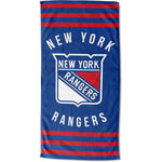 NY Rangers Stripes Beach Towel - Denny's