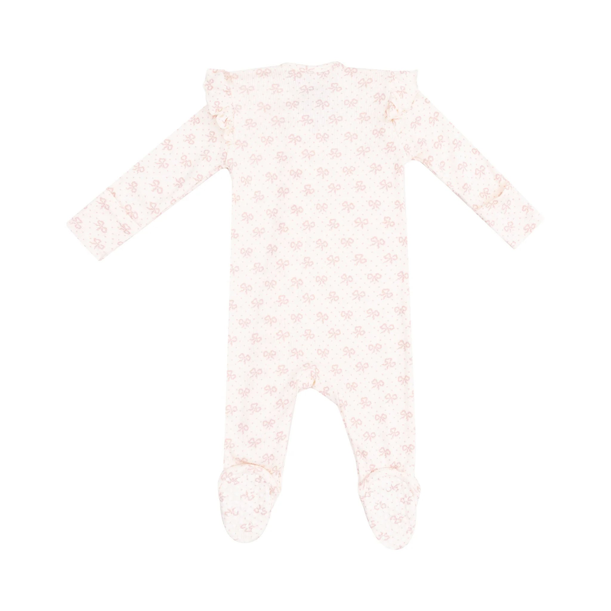 Mini Bows Footie - Denny's
