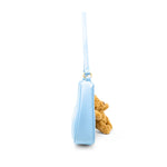 Fuzzy Bear Charm Shoulder Bag - Denny's