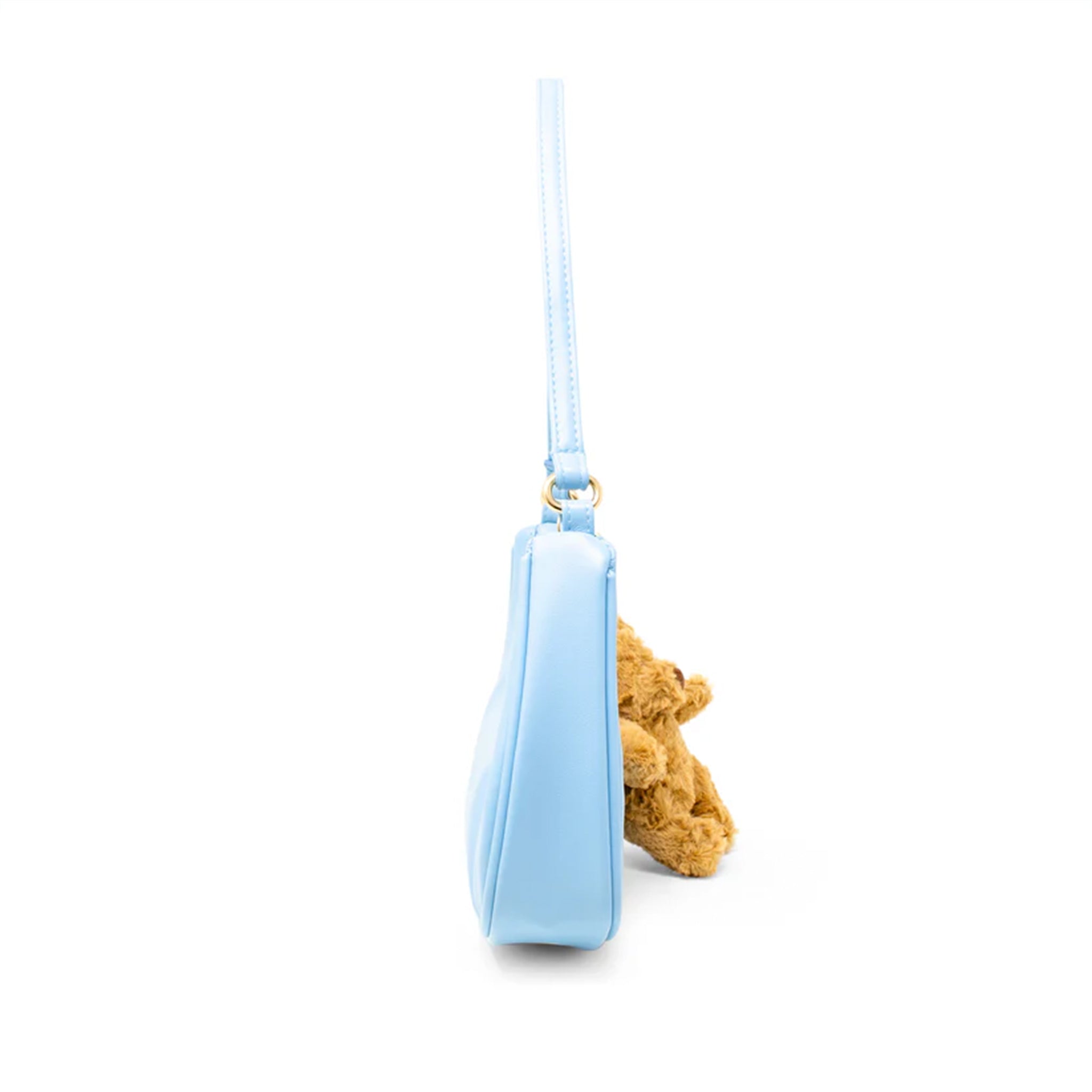 Fuzzy Bear Charm Shoulder Bag - Denny's