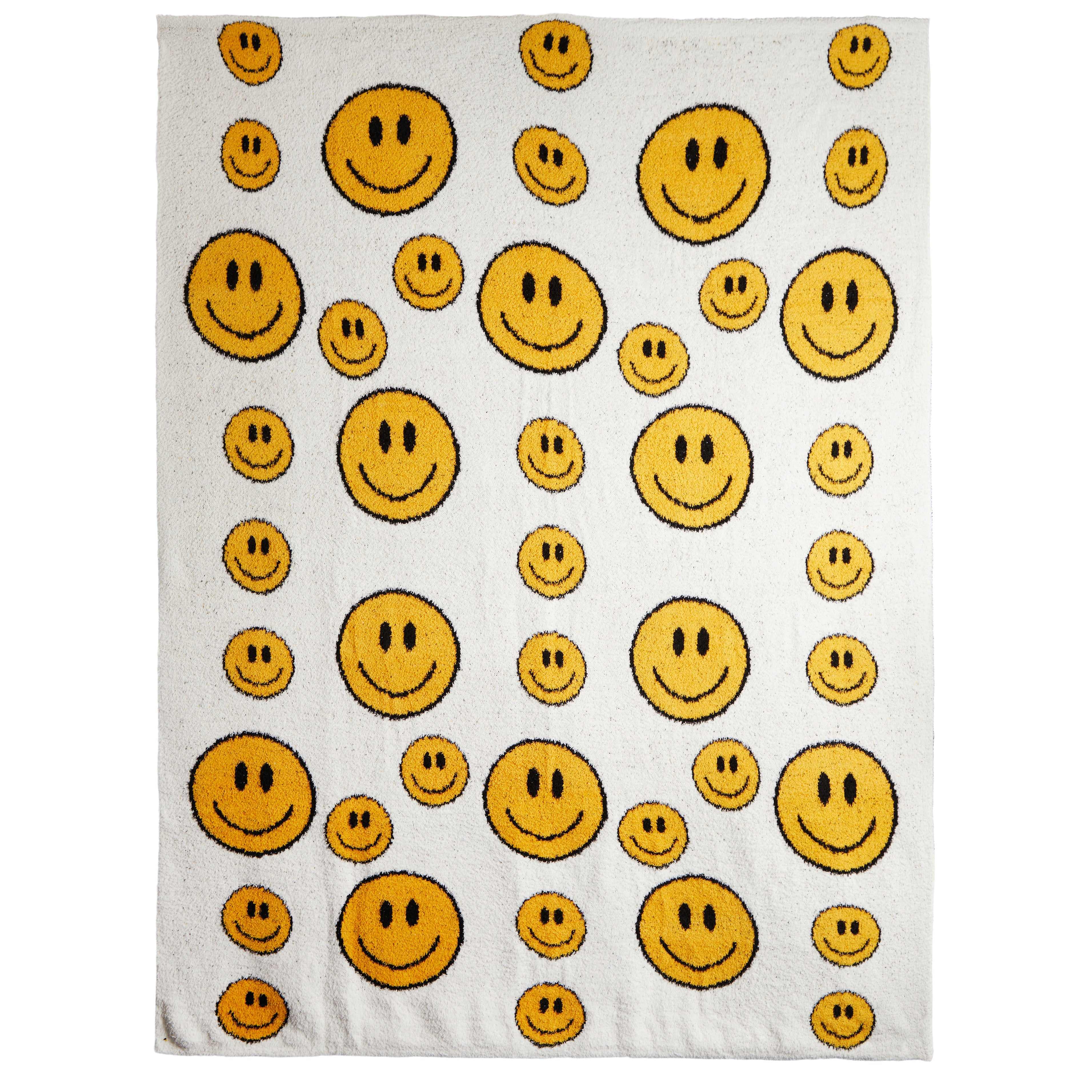 Smiley Throw Blanket - Denny's