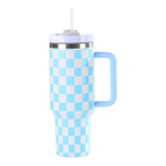Tonal Checkered Tumbler - Denny's