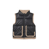 Shearling Puffer Vest - Denny's