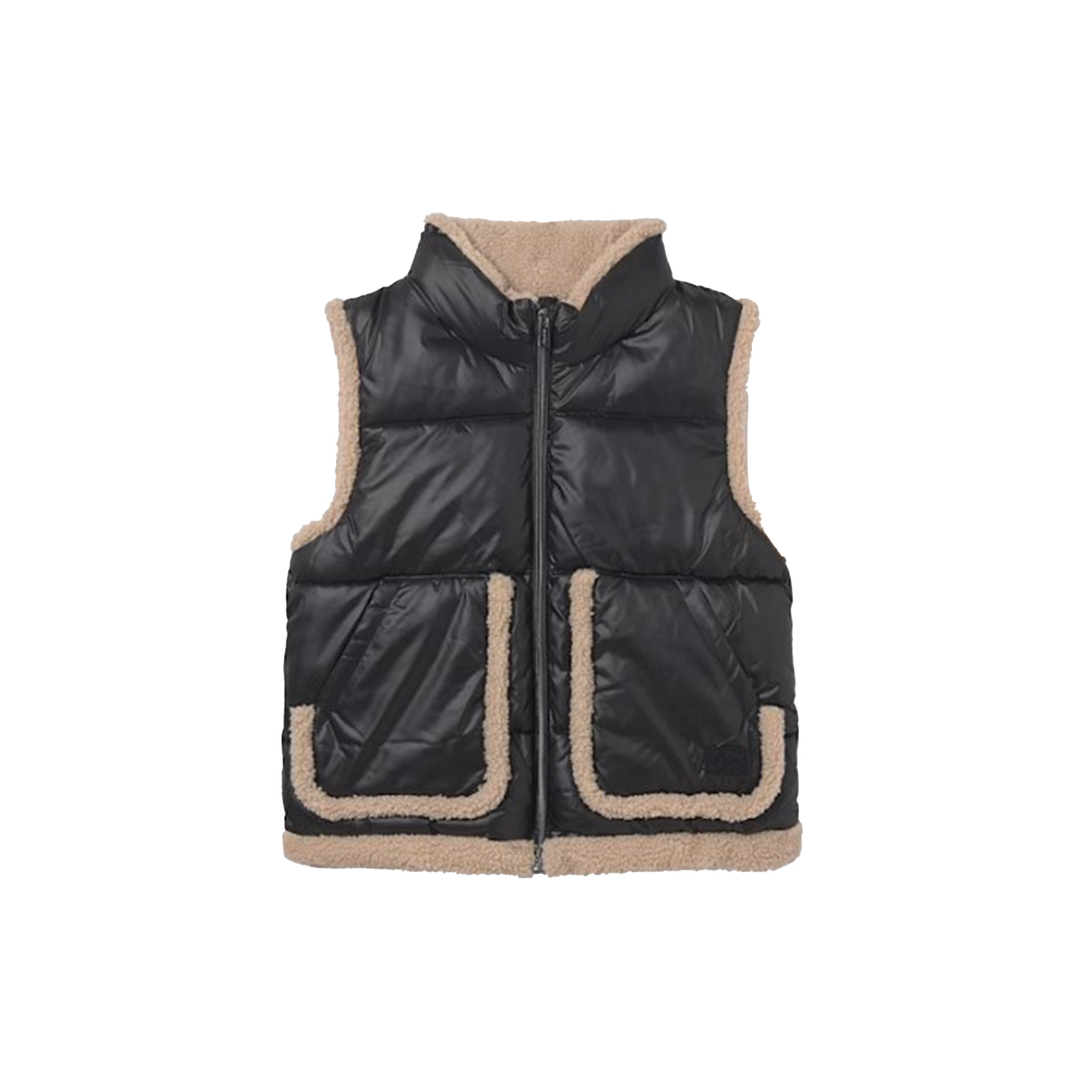 Shearling Puffer Vest - Denny's