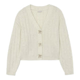 Bow Sequin Cardigan