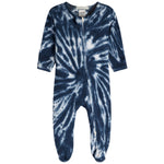 Liam Tie Dye Footie - Denny's