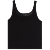 U Neck Ribbed Tank Top - Denny's
