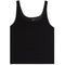U Neck Ribbed Tank Top - Denny's