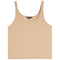 U Neck Ribbed Tank Top - Denny's