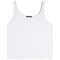 U Neck Ribbed Tank Top - Denny's