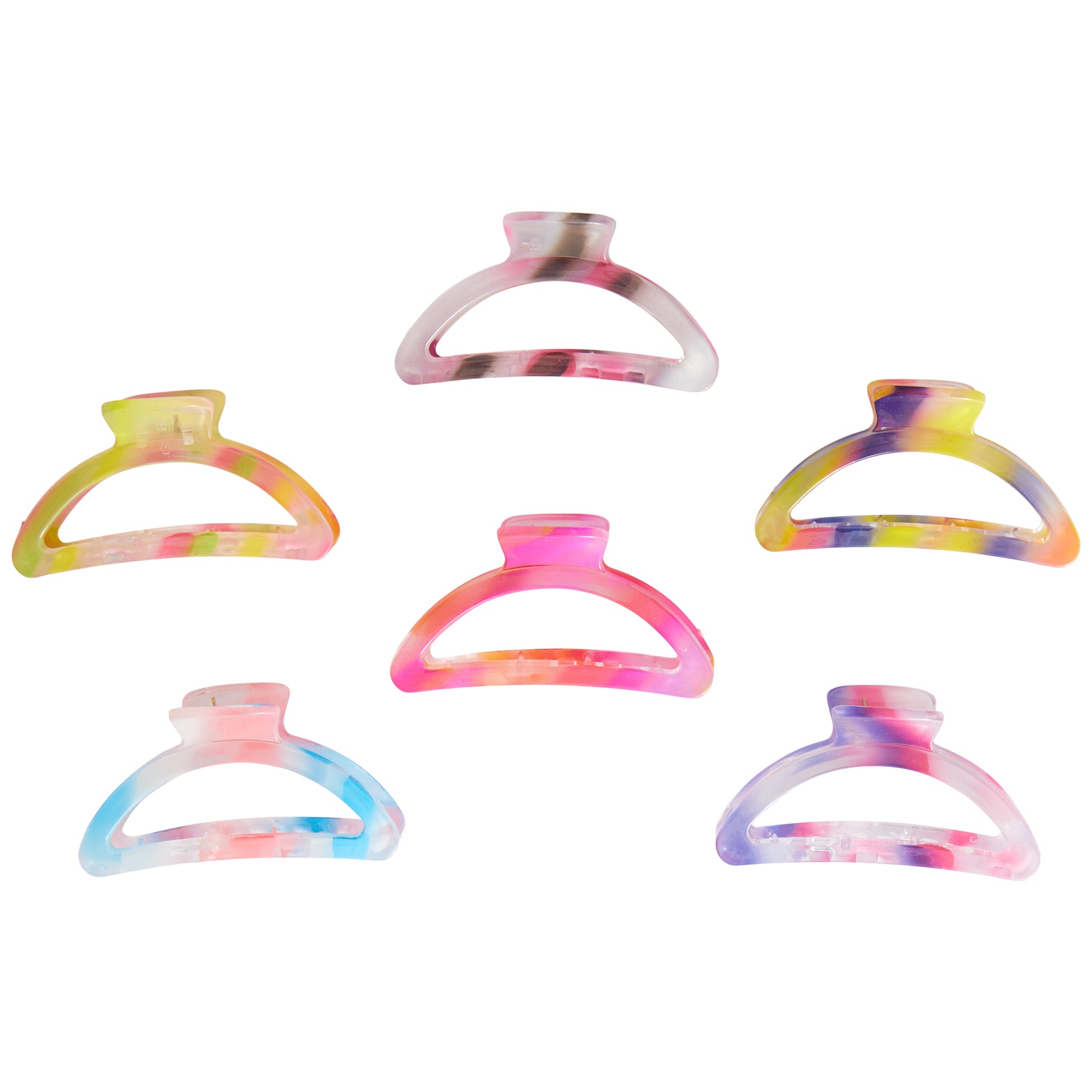 Jelly Tie Dye Claw Clip - Denny's