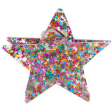 Glitter Star Hair Claw Clip - Denny's
