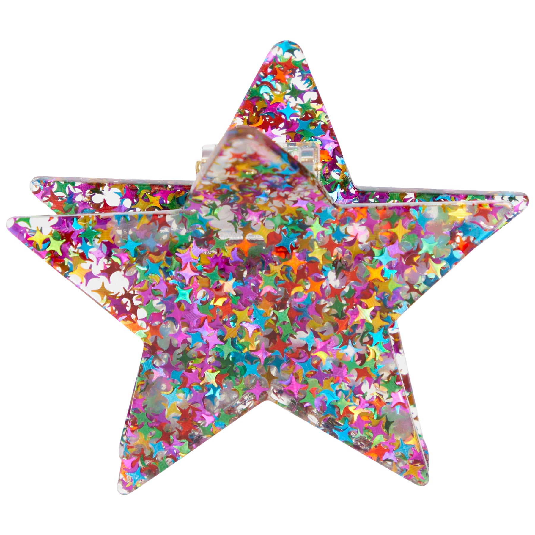 Glitter Star Hair Claw Clip - Denny's