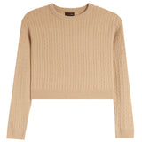 Cableknit Crew Sweater