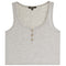 U Neck Henley Tank - Denny's