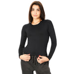 Roxi Long Sleeve Second Skin Crew - Denny's