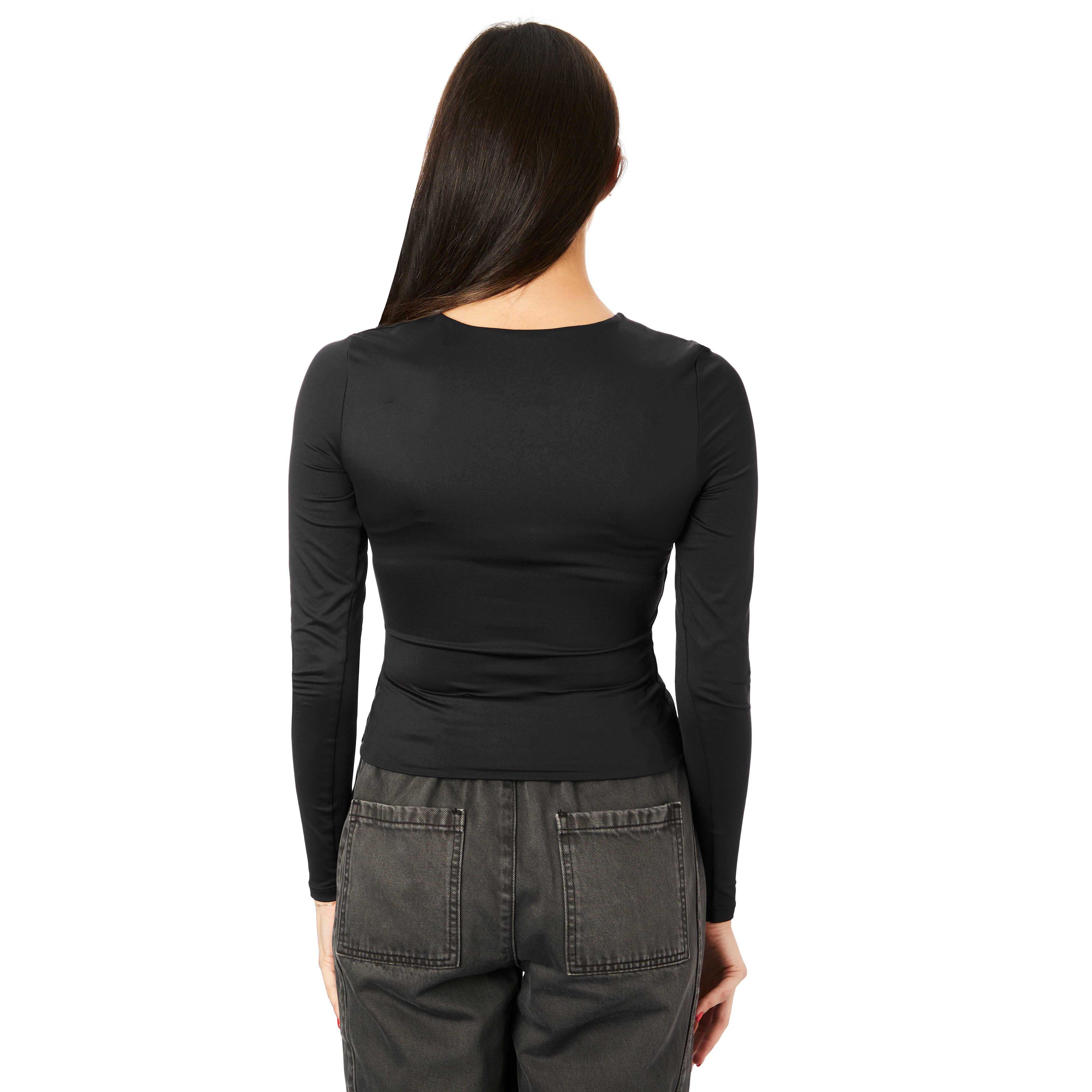 Roxi Long Sleeve Second Skin Crew - Denny's