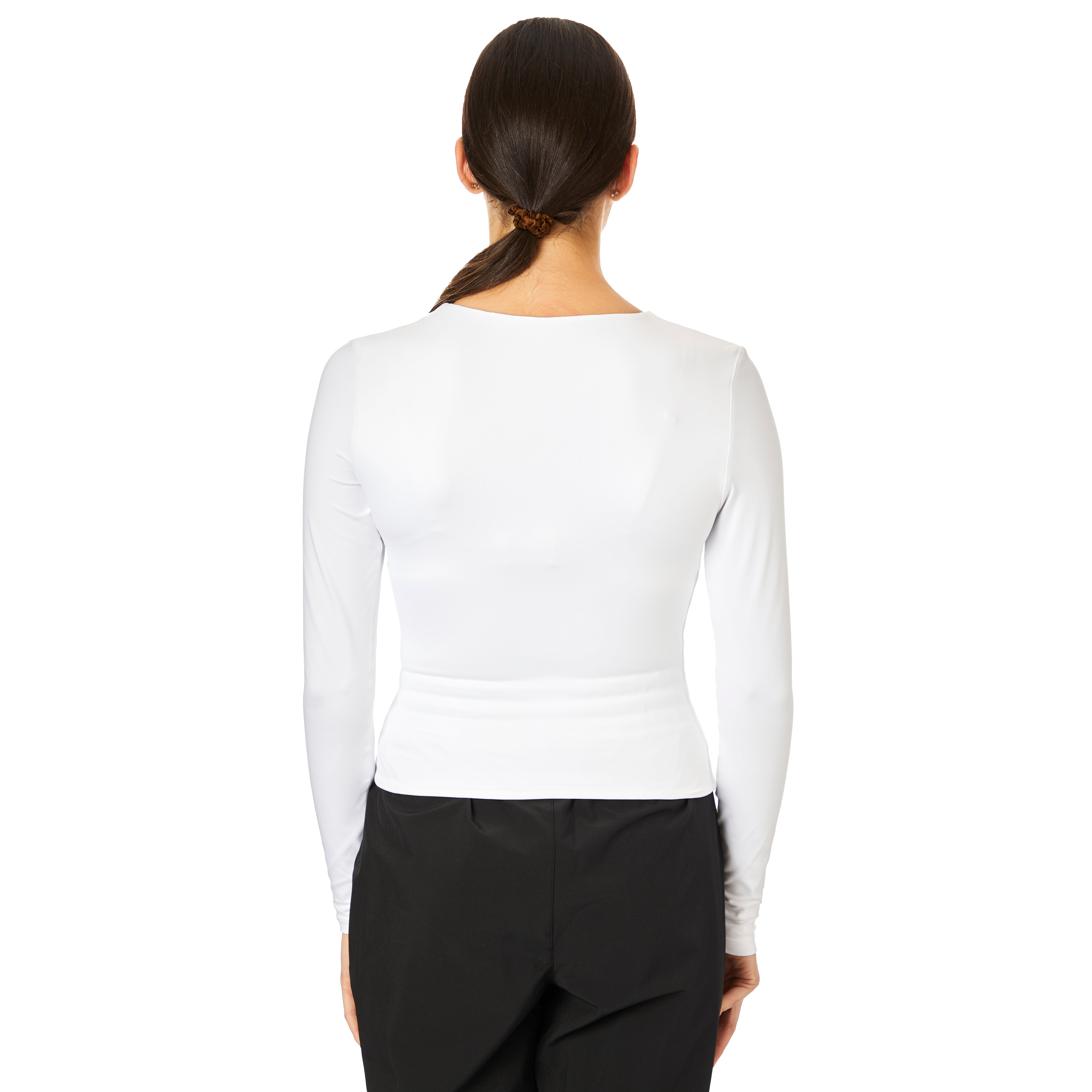 Roxi Long Sleeve Second Skin Crew - Denny's