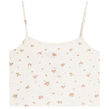 Pointelle Floral Lace Trim Cami