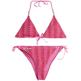 Lotus Crochet Triangle Top & TIe Bottom