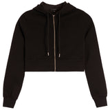 Fleece Solid Zip Hoodie