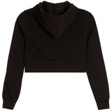 Fleece Solid Zip Hoodie