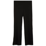 Wide Leg Ribbed Knit Pant