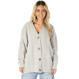 Dita Cabelknit Cardigan Sweater - Denny's