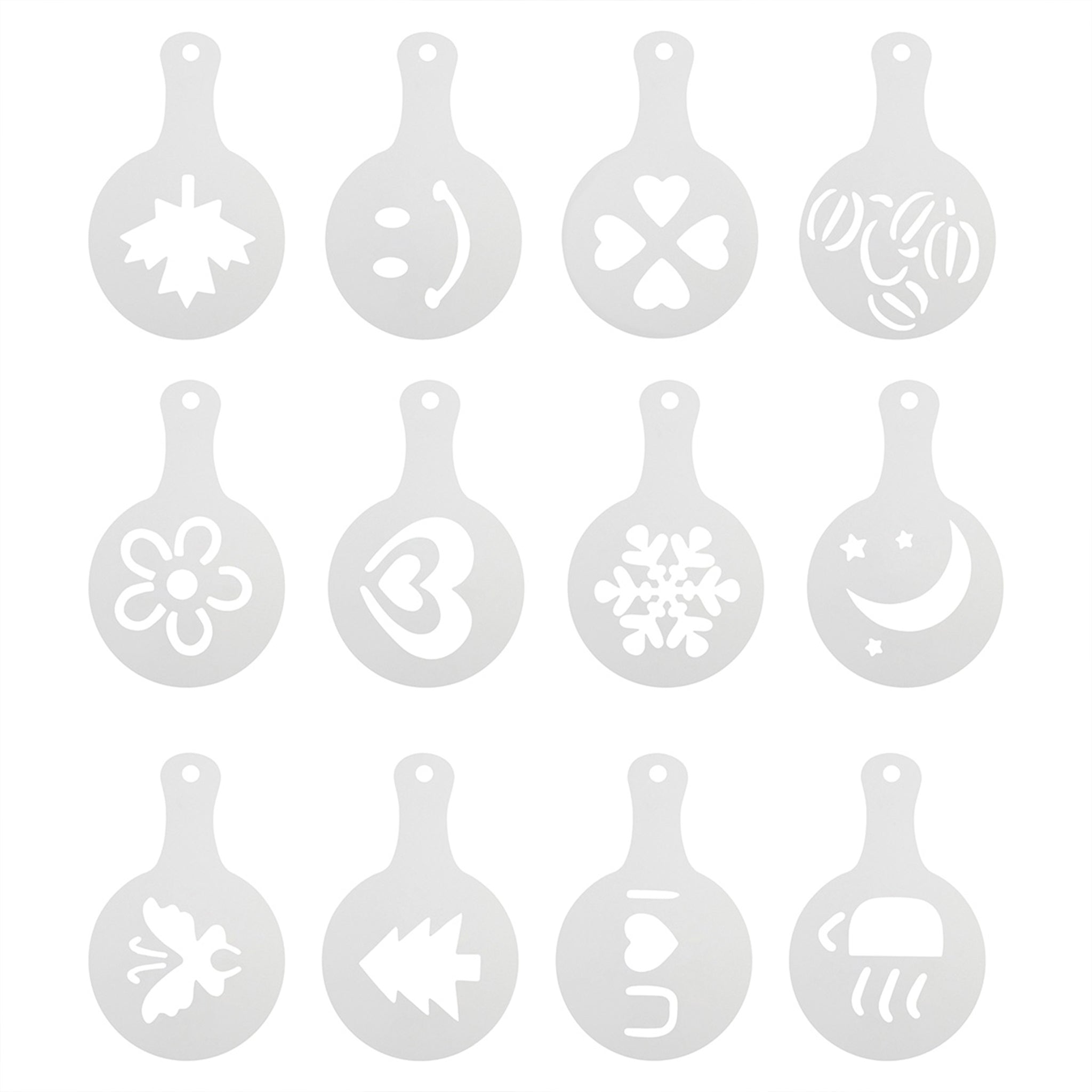 Cocoa Latte Stencil Set - Denny's