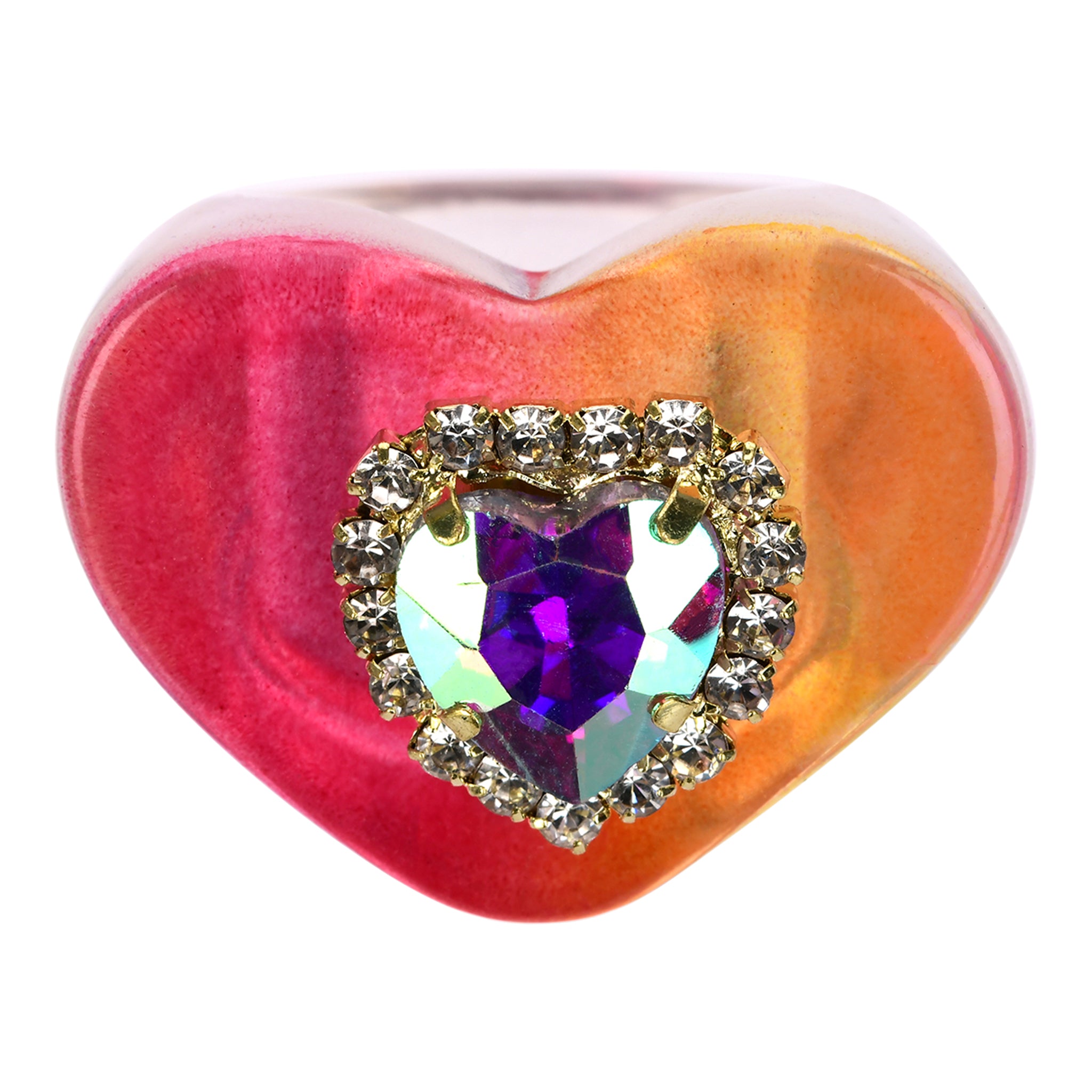 Jewel Heart Ring Set - Denny's
