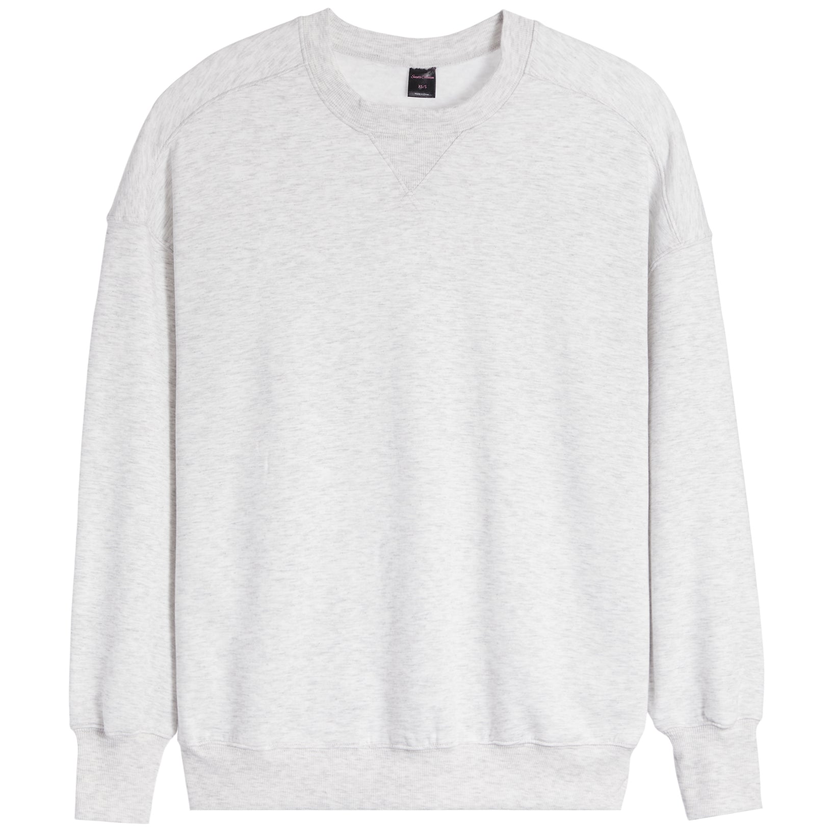 Soft Cloud Oversized Boyfriend Crew - Denny's