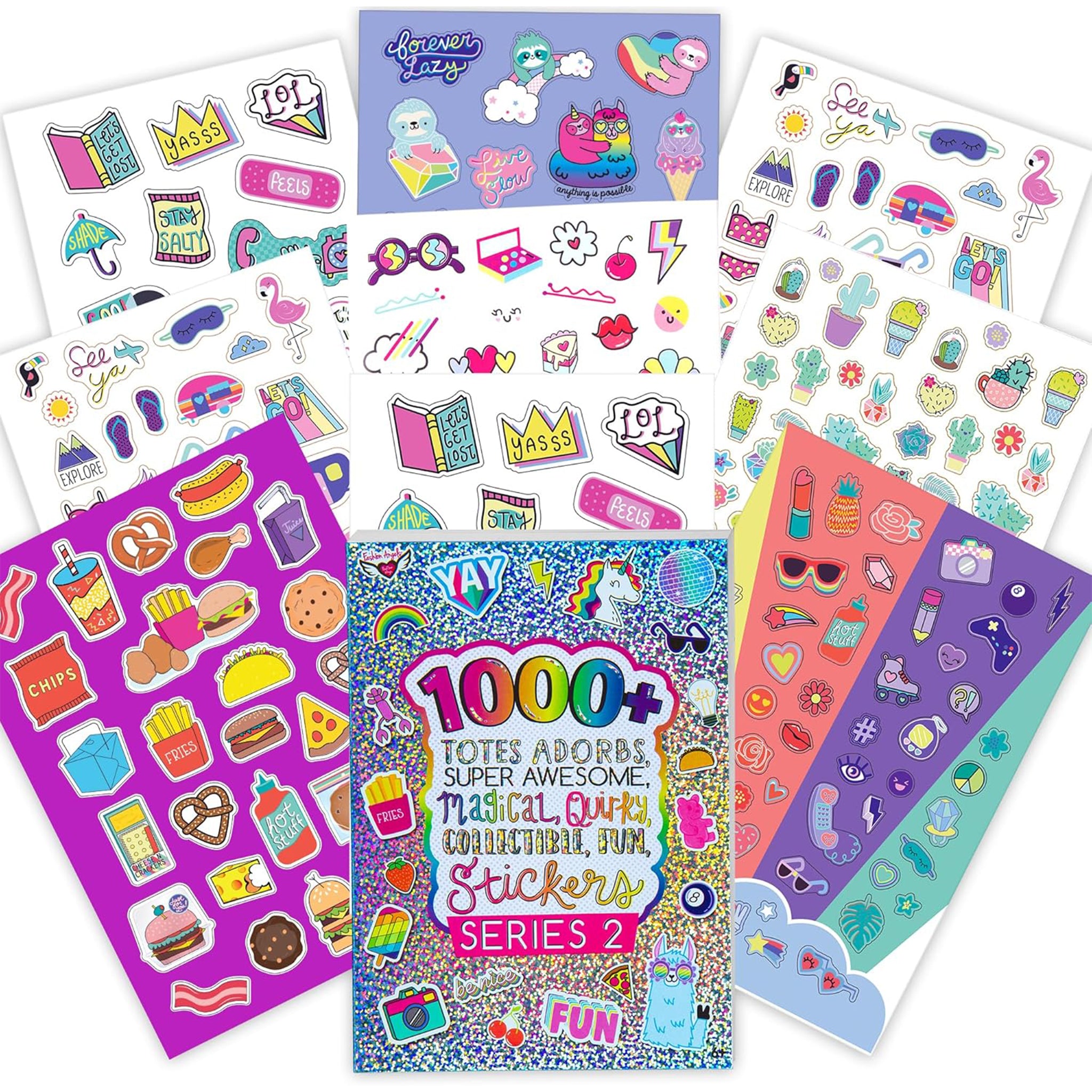 1000 Plus Totes Adorbs Super Awesome Stickers - Denny's