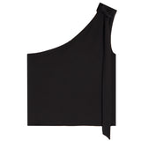 Sunny One Shoulder Neck Tie Tank - Denny's