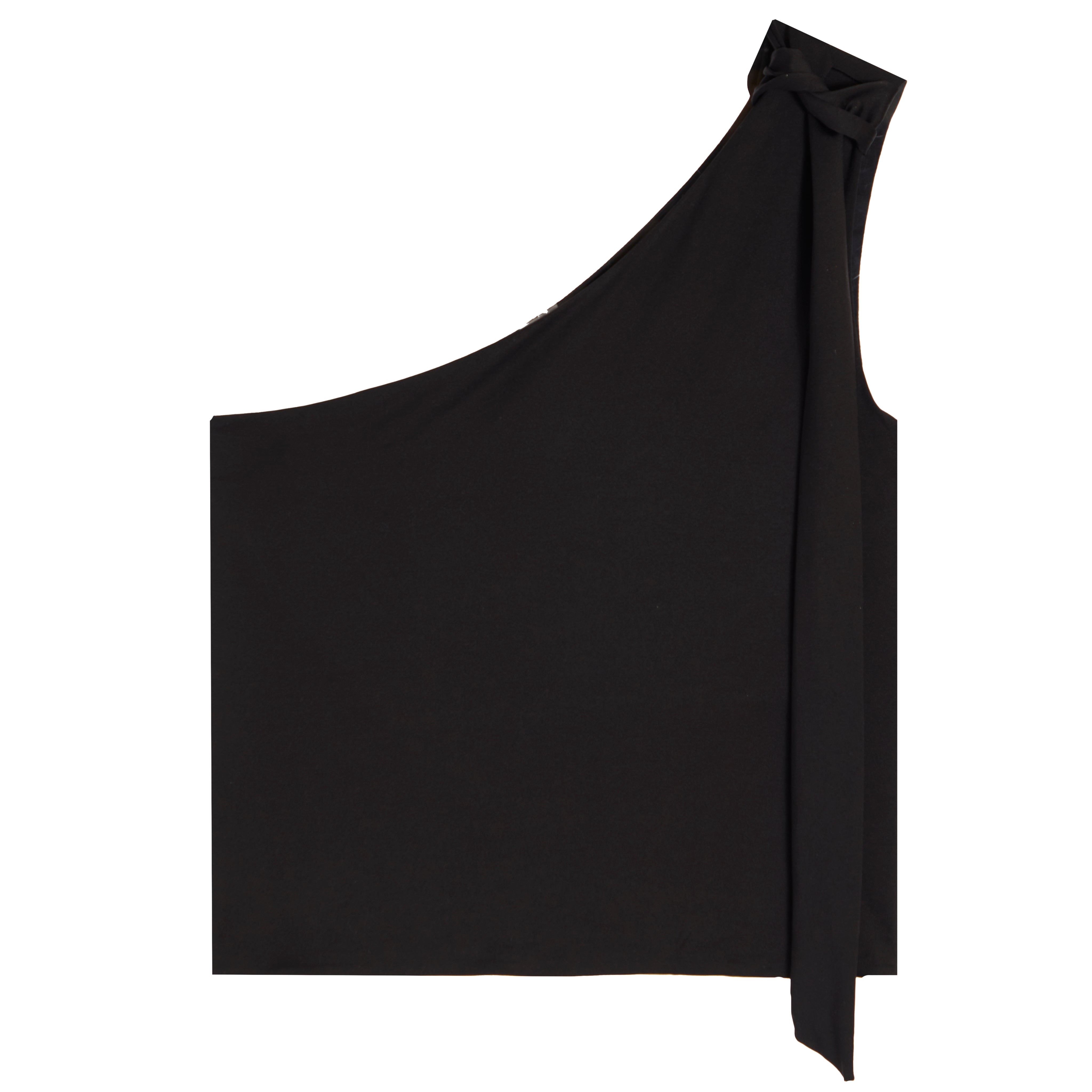 Sunny One Shoulder Neck Tie Tank - Denny's