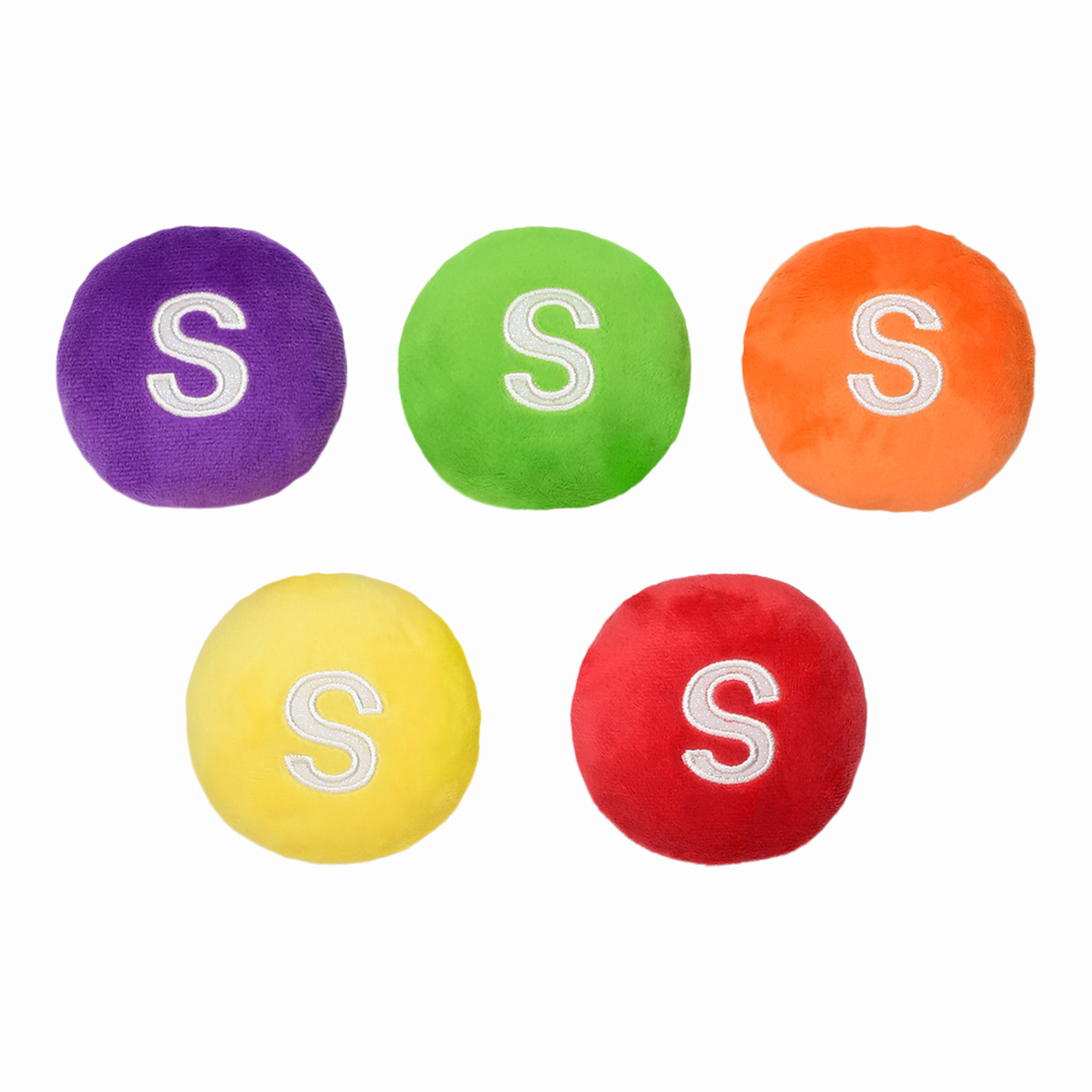 Skittles Pillow 5 Removable Candies - Denny's