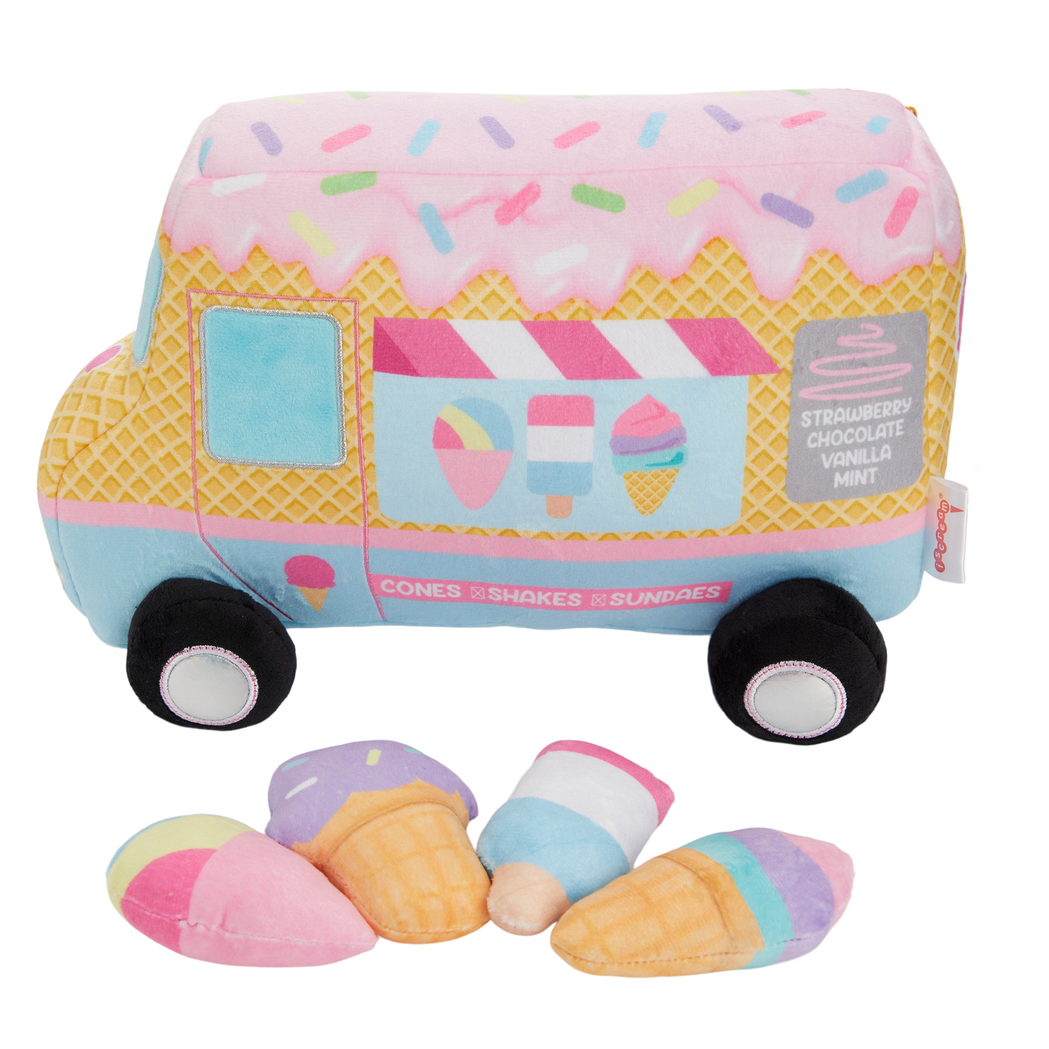 I Scream You Scream Truck Pillow - Denny's