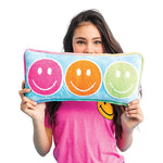 You Make Me Smile Chenille Pillow - Denny's