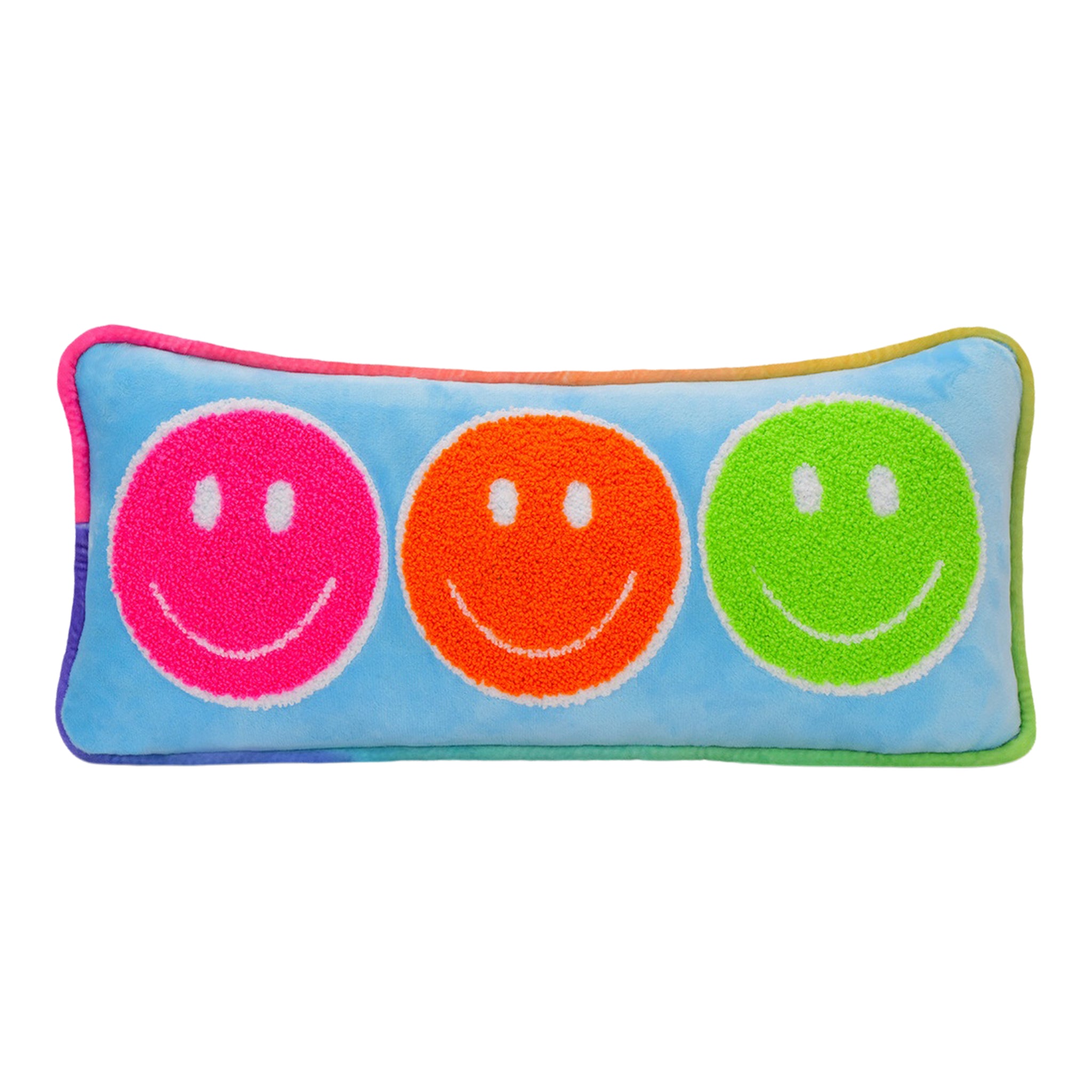 You Make Me Smile Chenille Pillow - Denny's