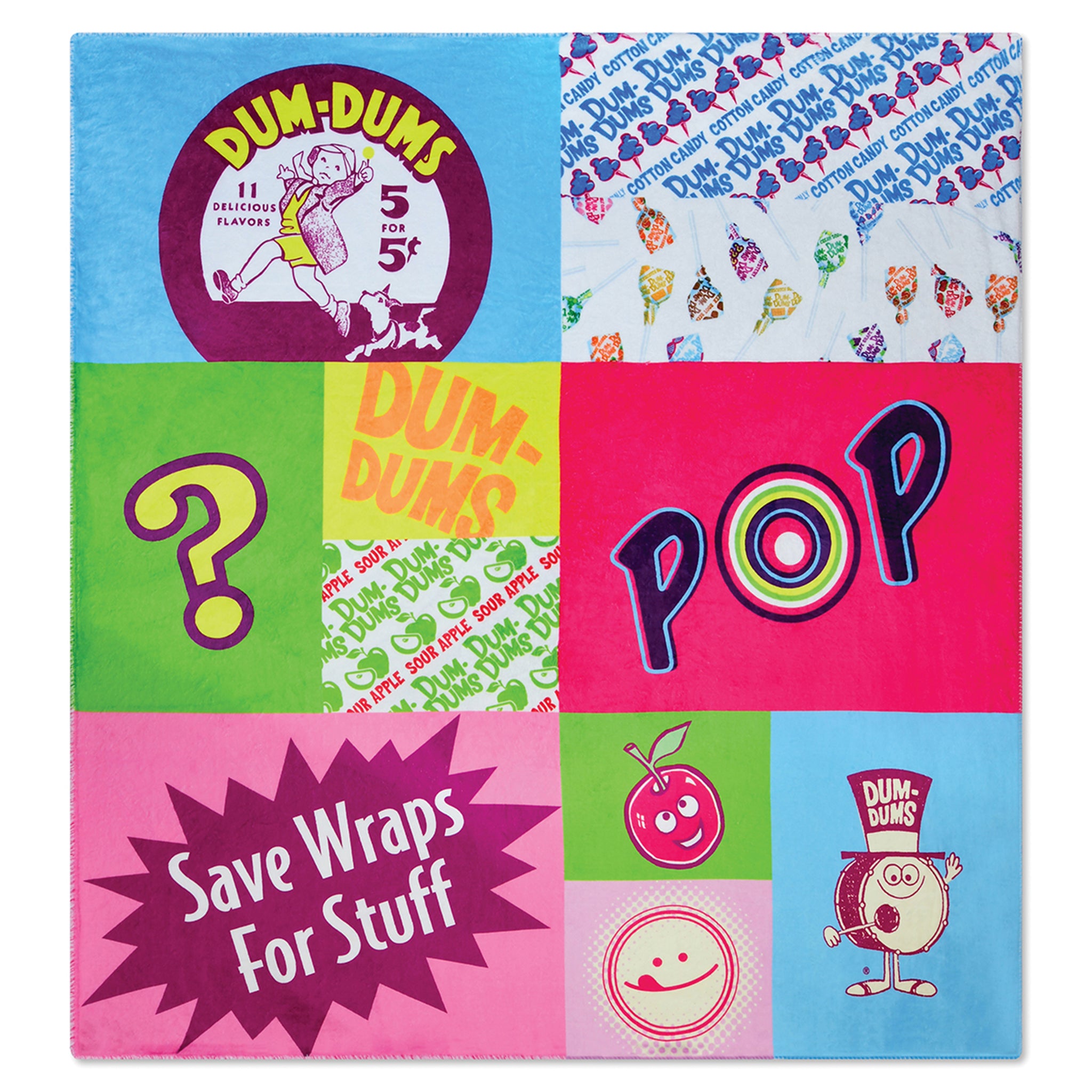 Dum Dums Patchwork Sherpa - Denny's