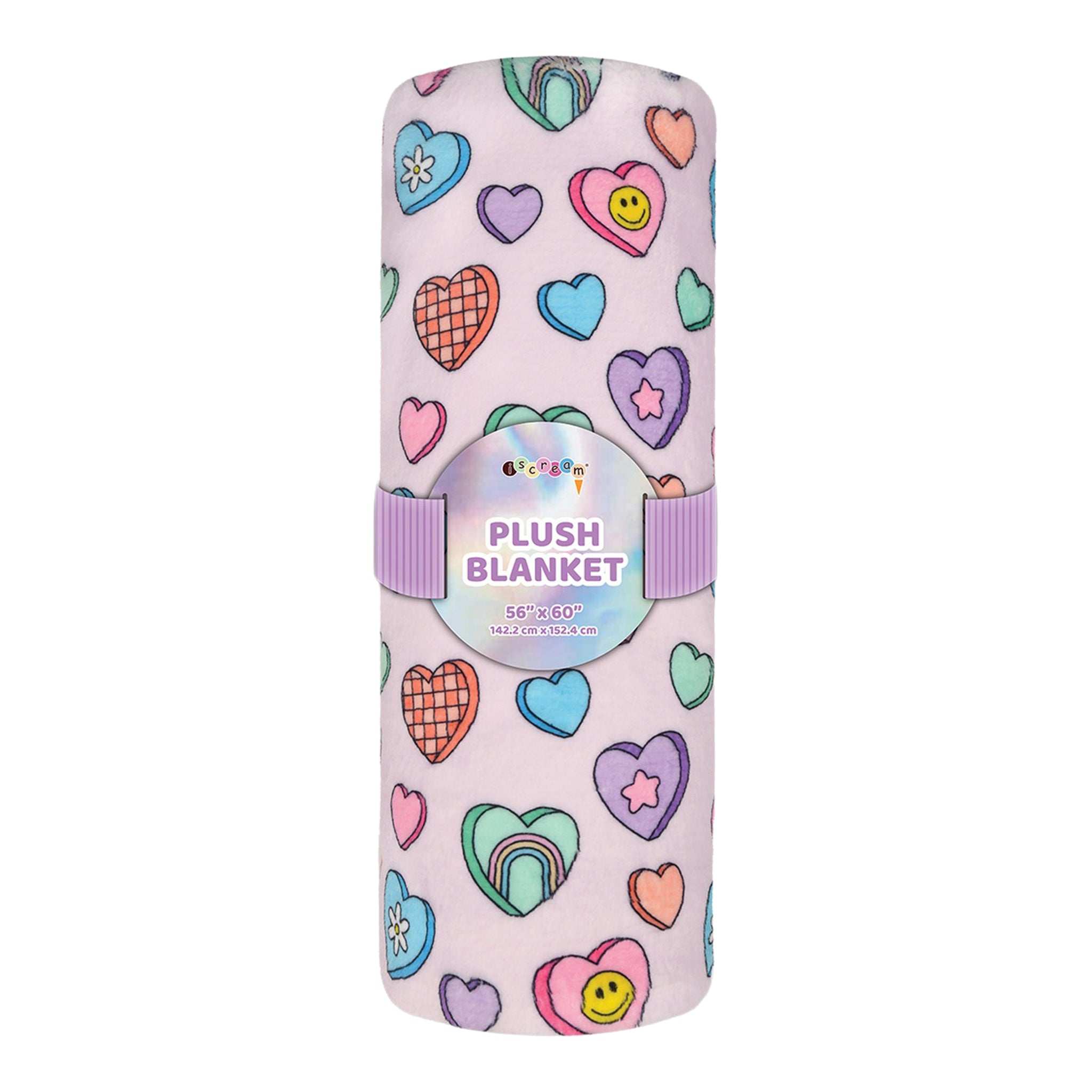 Candy Hearts Throw Blanket - Denny's