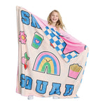 Smile Squad Plush Blanket - Denny's