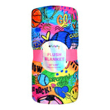 Corey Paige Fun Sports Plush Blanket - Denny's