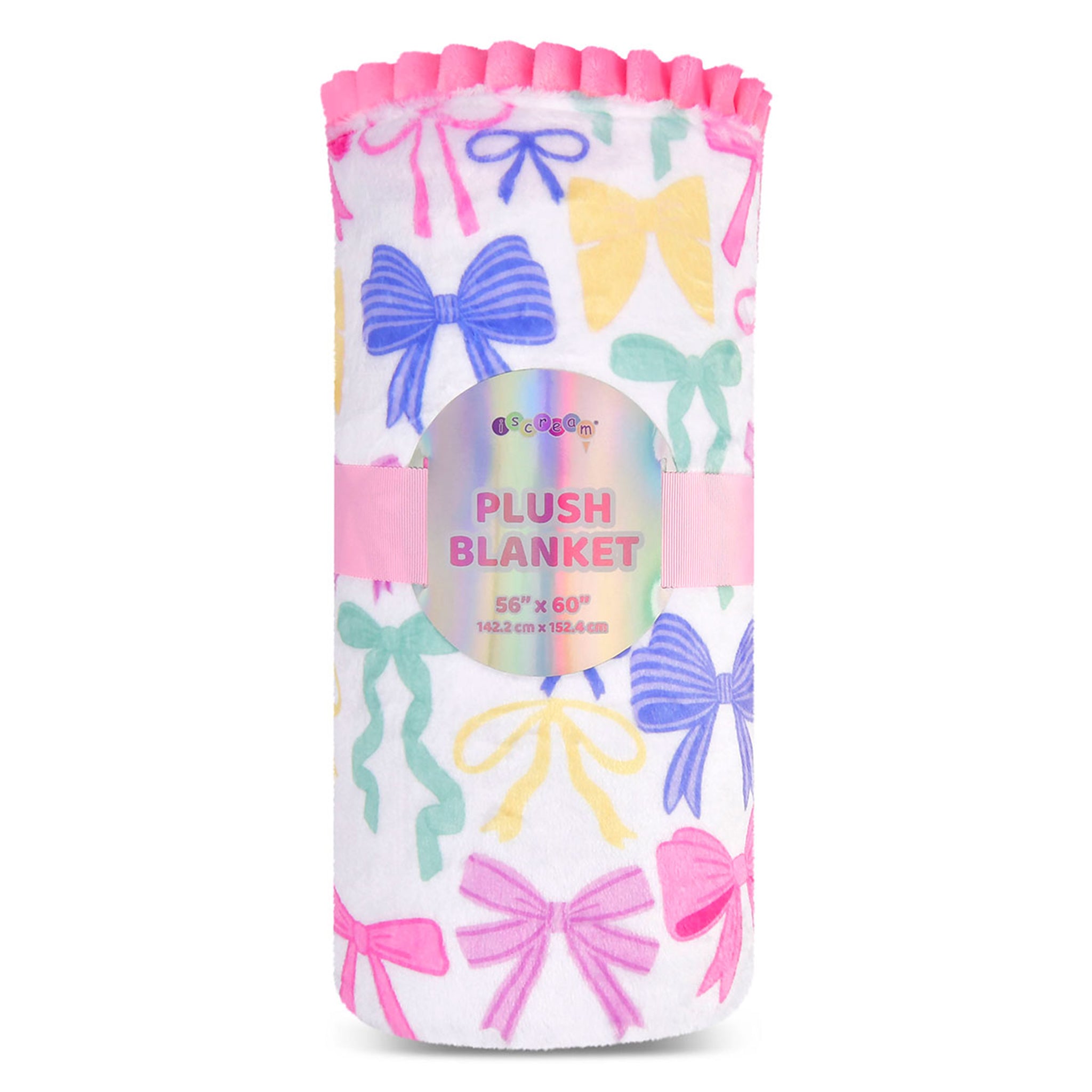 Pretty Bows Plush Blanket - Denny's
