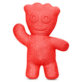 Red Sparkle Sour Patch Kid Pillow