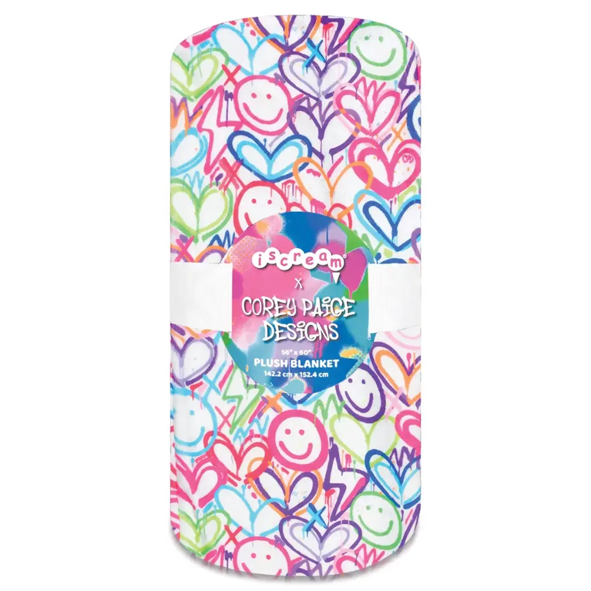 Corey Paige Lightning Love Plush Blanket - Denny's