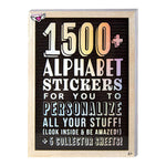 1500+ Alphabet Stickers - Denny's