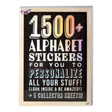 1500+ Alphabet Stickers - Denny's